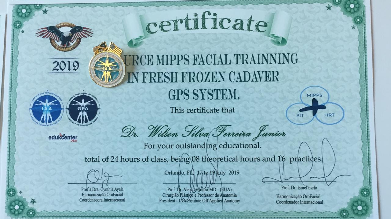 certificado dr wilson